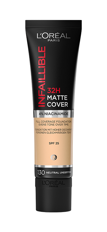 Infaillible 32H Matte Setter tekući puder 130 Neutral